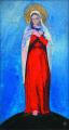 Mária, 2000, a, m papír, 26x14,5 cm