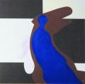 A lovas halála, 2005, a, v, 50x50 cm (Miki)