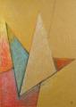 A nagy utazó (Angyal), 2000, színes c, rizspapír, 80x60 cm