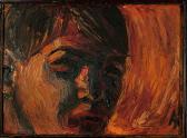 Önarckép, 1965, o, karton, 24x33 cm