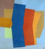 Tanulmány, 1979, o, p, fa, 72x79 cm