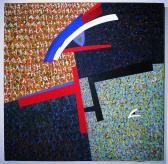Angyali üdvözlet, 1987, a, v, 180x180 cm
