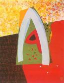 A nagy utazás, 1987, a, v, 100x80 cm