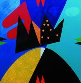 Kis magyar őrangyal (Diptychon), 2000, a, v, (2x) 200x100 cm