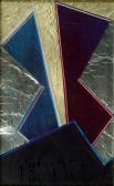 Látomás, 1994, kollázs, 14,5x19,5 cm