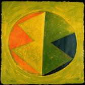 Nappal és éjszaka, 1998, a, m papír, 75x75 cm