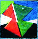 Születés (A remény angyala), 2002 a, v, 75x75 cm
