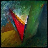 Dorkói angyal 1996, a, m papír, 75x75 cm