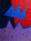 Város fölött, 1998, a, m papír, 80x60 cm