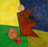 Az égi hajós, 1998, a, m papír, 75x75 cm