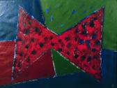 Agyal-pár, 1997, a, m papír, 50x70 cm (Miki)
