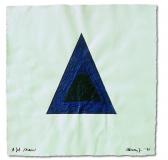 A jel (Kollázs), 1996, a, m papír, 75x75 cm