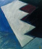 Angyal érkezik, 1997, a, v, 80x70 cm (Miki)