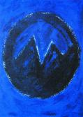 Születés, 1998, a, m papír, 70x50 cm