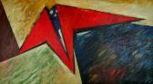 A piros ruhás angyal, 1995, a, v, 105x182 cm