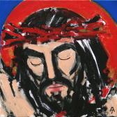 A Megváltó, 2002, a, v, 30x30 cm