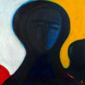 Őrangyal, 2005, a, v, 40x40 cm
