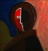 Festőangyal, 2007, a, v, 80x60 cm