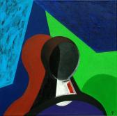 Kapcsolat, 2007, a, v, 90x90 cm