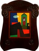 Emlék, 2008, a, v, egyedi keret, 26x21 cm