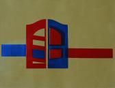 Ablak (Próbanyomat), 1980, 24x32 cm