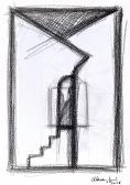 Angyalkapu, 2006, c, papír, 38x26 cm